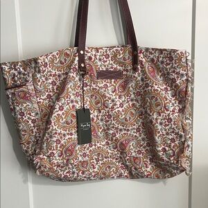 Myra Bag Paisley weekend Tote - NWT